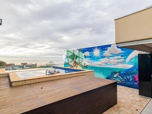 Cobertura de 320m², 3 suítes, 4 vagas, churrasqueira, dependência de empregada, piscina privativa, l