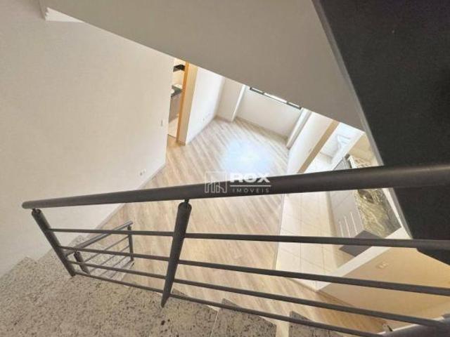 Cobertura Duplex, nova, com 132,72m² de apartamento + 22,28m² de terraço descoberto