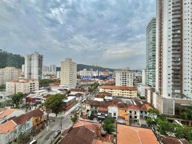 Cobertura Duplex a venda 2 quartos suíte piscina Pompeia Santos/SP