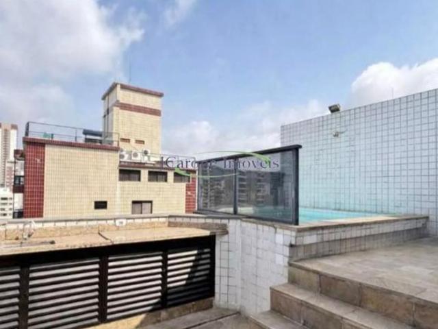 Cobertura Duplex a venda com Vista Mar e Piscina Privativa em Santos
