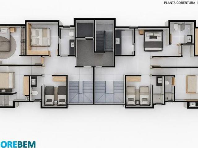 COBERTURA DUPLEX COM EXCELENTE LOCALIZAÇÃO NO CIDADE NOBRE!