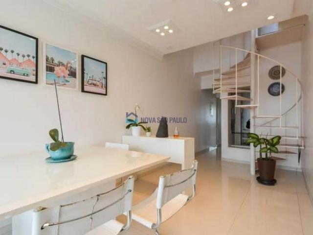 Cobertura Duplex de 120m² 2 dormitórios 1 suíte e 1 vaga