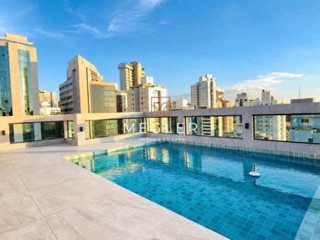 Cobertura Duplex de 330m² com 4 quartos e Lazer privativo e 5 vagas à venda no Belvedere em Belo Hor