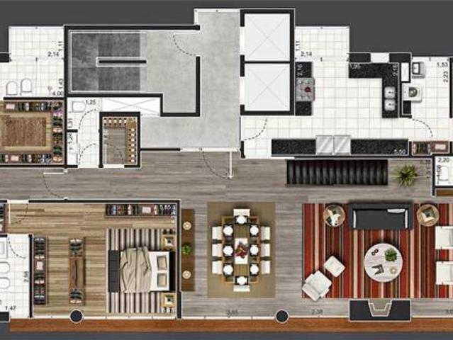 Cobertura Duplex 510m na melhor localização do Guedala Quadro em branco