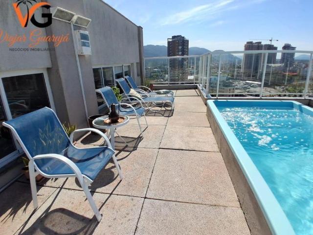 Cobertura Em Jardim Praiano, Guarujá/sp de 235 m² 3 Quartos Para Locação R$12.000,00/mes