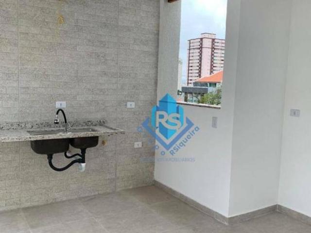 Cobertura em Santa Maria, Santo André/SP de 105m² 2 quartos à venda por R$ 599.000,00