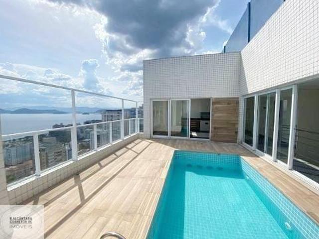 Cobertura em Ponta da Praia, Santos/SP de 0m² 4 quartos à venda por R$ 3.999.999,99