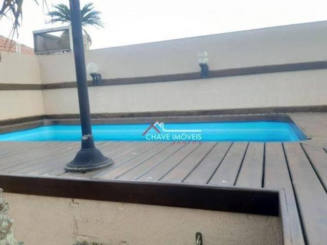 Cobertura em Ponta da Praia, Santos/SP de 270m² 3 quartos à venda por R$ 1.650.000,06
