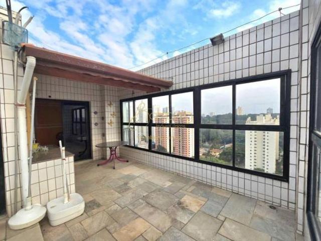 Cobertura no Jardim Lar São Paulo com 3 dormitórios, piscina e 3 vagas