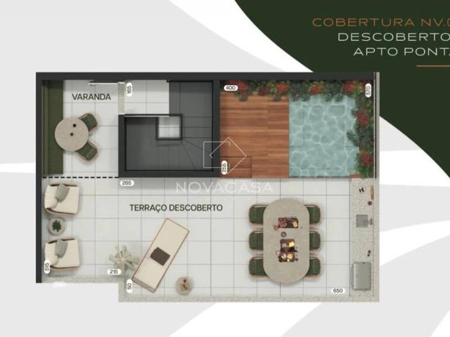 Cobertura para Venda em Vespasiano/MG São Damião 2 Quartos