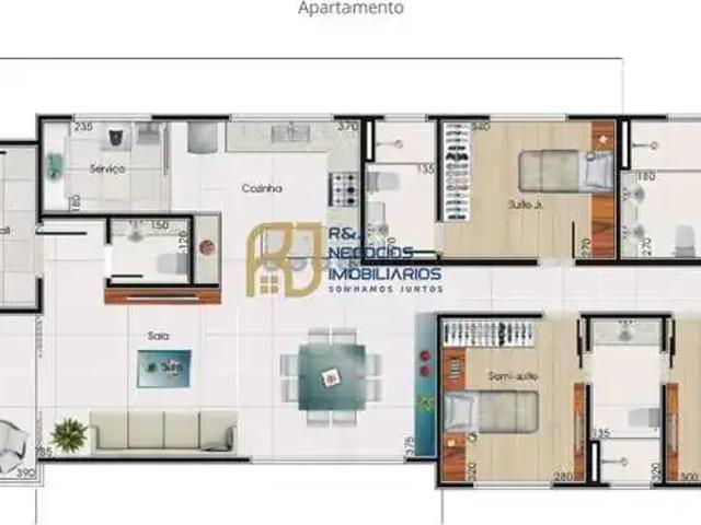 Cobertura para Venda em Belo Horizonte/MG Jaraguá 4 Quartos