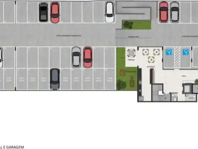Cobertura para Venda em Belo Horizonte/MG Santa Branca 2 Quartos