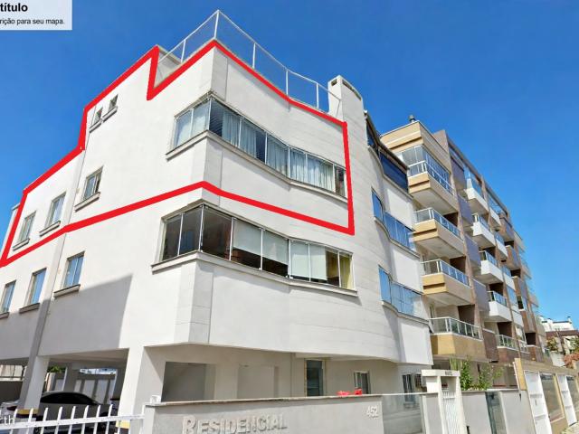 Cobertura para Venda em Bombinhas/SC Centro 3 Quartos