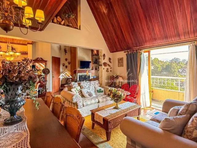 Cobertura para Venda em Campos do Jordão/SP Alto do Capivari 4 Quartos