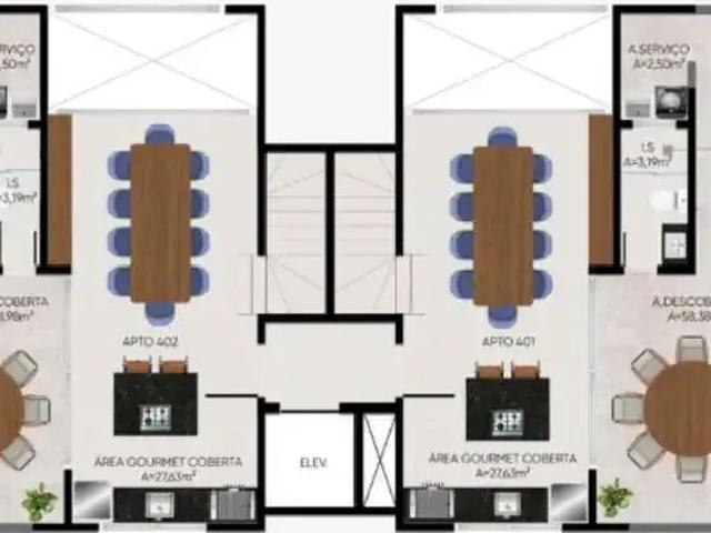 Cobertura para Venda em Contagem/MG Jardim Riacho das Pedras 3 Quartos