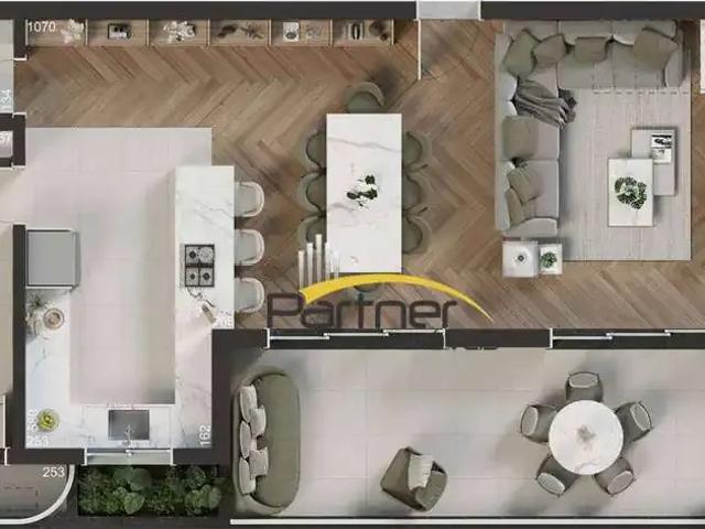 Cobertura para Venda em Curitiba/PR Ahú 3 Quartos