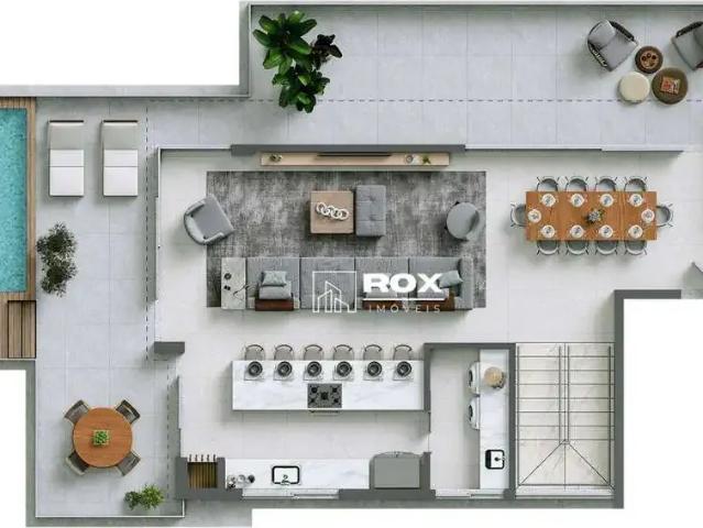Cobertura para Venda em Curitiba/PR Bigorrilho 3 Quartos