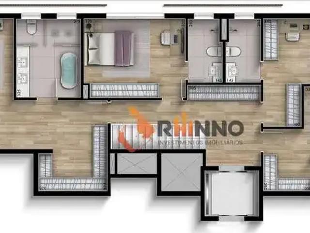 Cobertura para Venda em Curitiba/PR Bigorrilho 4 Quartos