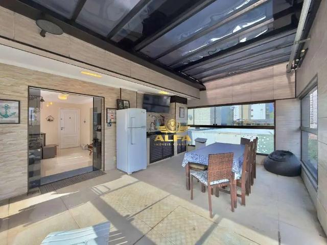Cobertura para Venda em Guarujá/SP Jardim Astúrias 3 Quartos