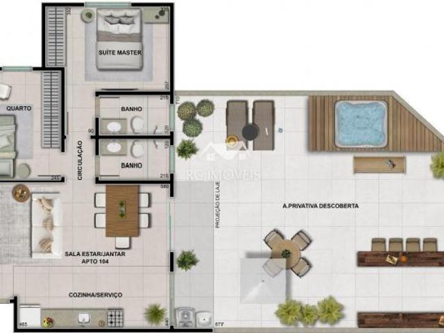 Cobertura para venda em Jardim Industrial, Contagem