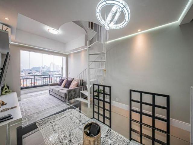 Cobertura para venda em Jardim Monte Kemel com 2 quartos, sendo 1 suíte, 120m²