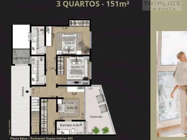 Cobertura para Venda em Juiz de Fora/MG Alto dos Passos 3 Quartos