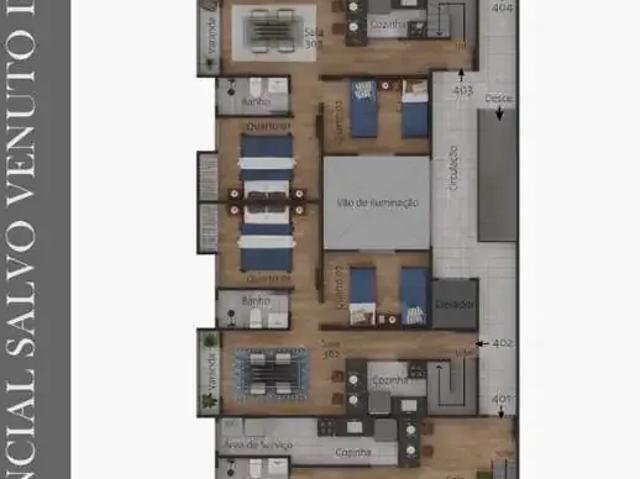 Cobertura para Venda em Juiz de Fora/MG Recanto da Mata 3 Quartos