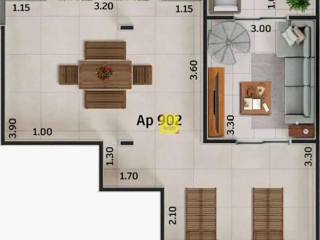 Cobertura para Venda em Juiz de Fora/MG Bom Jardim 2 Quartos