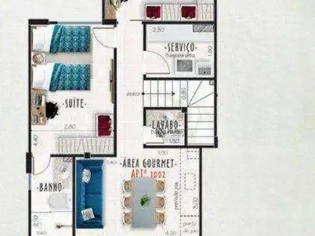 Cobertura para Venda em Juiz de Fora/MG Jardim Glória 4 Quartos