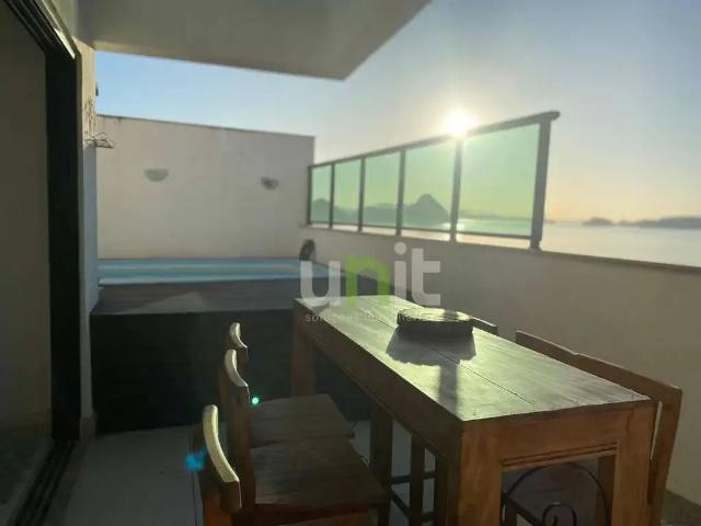 Cobertura para Venda em Niterói/RJ Charitas 3 Quartos