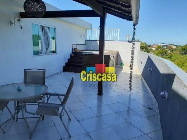 Cobertura para Venda em Rio das Ostras/RJ Atlântica 3 Quartos
