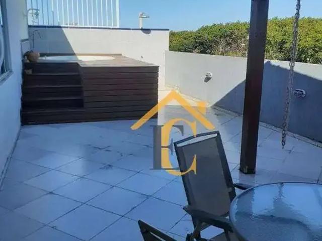 Cobertura para Venda em Rio das Ostras/RJ Atlântica 3 Quartos