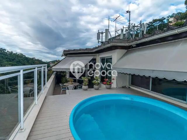 Cobertura para Venda em Rio de Janeiro/RJ Cosme Velho 4 Quartos