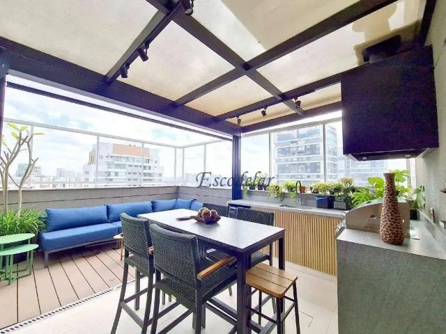 Cobertura para Venda em São Paulo/SP Brooklin 3 Quartos