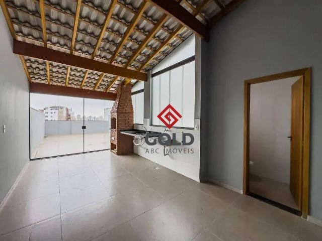 Cobertura para Venda em Santo André/SP Paraíso 3 Quartos