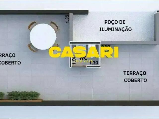 Cobertura para Venda em Santo André/SP Vila Curuçá 2 Quartos