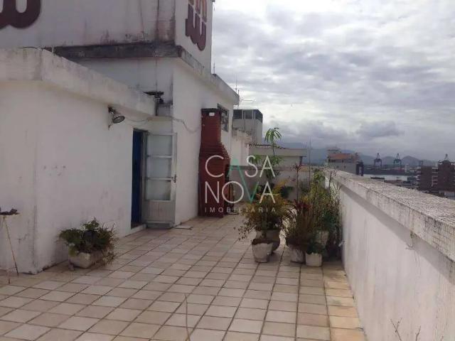 Cobertura para Venda em Santos/SP Aparecida 3 Quartos