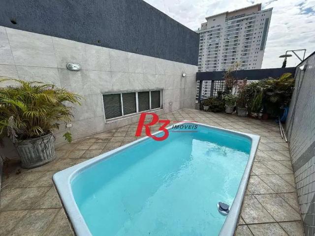 Cobertura para Venda em Santos/SP Boqueirão 3 Quartos