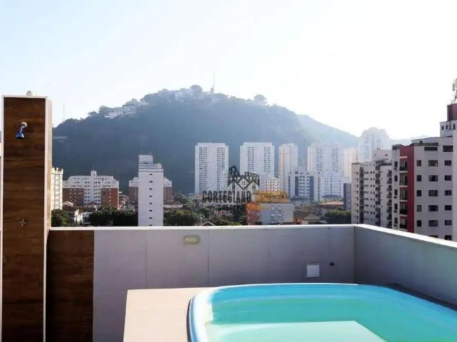 Cobertura para Venda em Santos/SP Campo Grande 3 Quartos