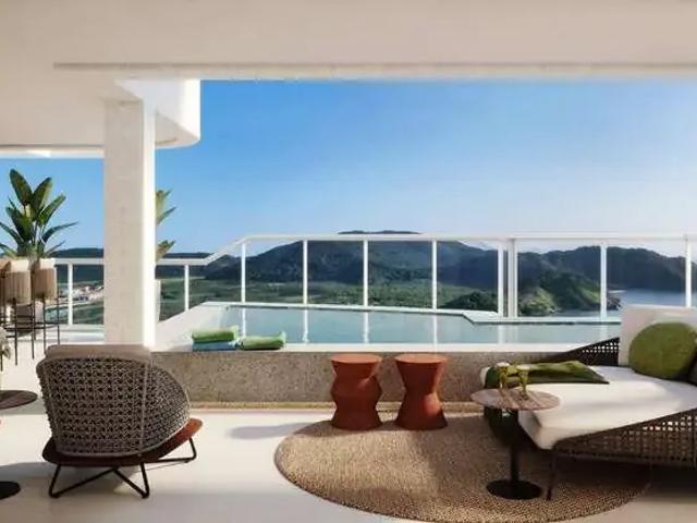 Cobertura para Venda em Santos/SP Ponta da Praia 4 Quartos
