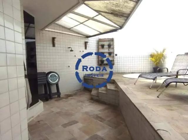 Cobertura para Locação em Santos/SP Vila Mathias 3 Quartos
