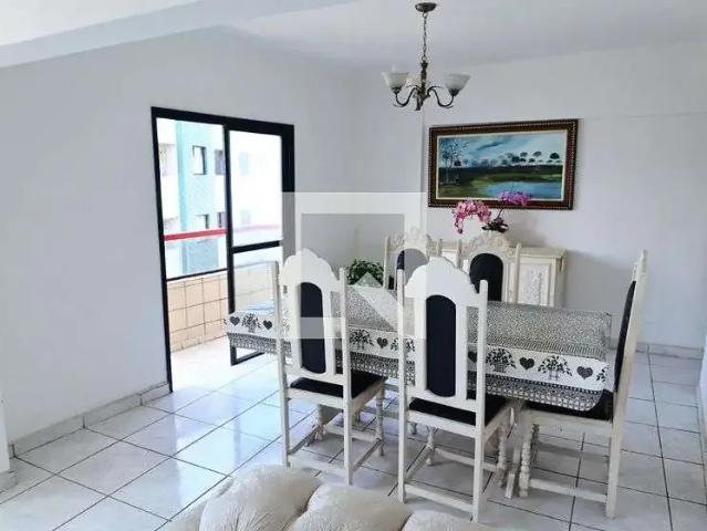 Cobertura para Locação em Praia Grande/SP Cidade Ocian 3 Quartos
