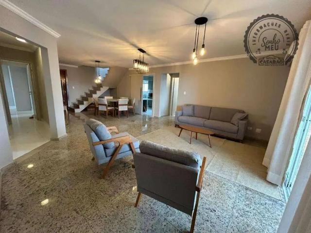 Cobertura para Locação em Praia Grande/SP Aviação 4 Quartos