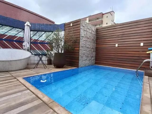 Cobertura para Locação em Praia Grande/SP Vila Assunção 5 Quartos