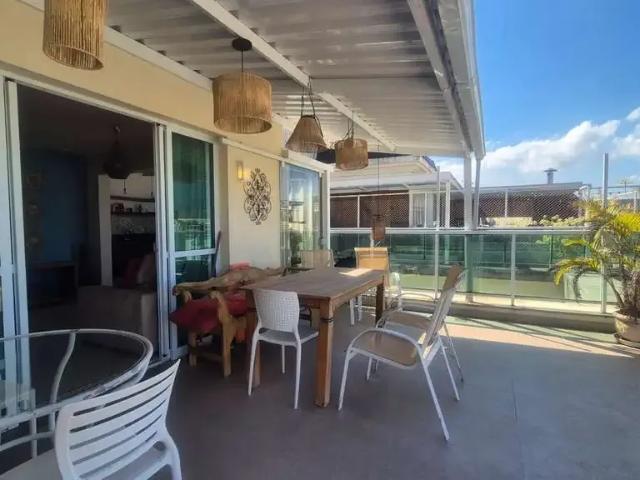 Cobertura para Locação em Rio de Janeiro/RJ Barra da Tijuca 3 Quartos
