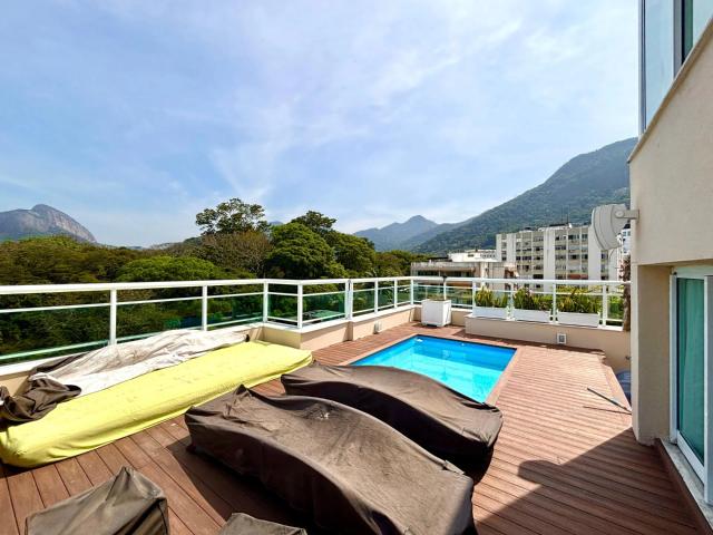 Cobertura para Locação em Rio de Janeiro/RJ Jardim Botânico 2 Quartos