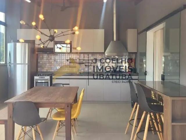 Cobertura para Locação em Ubatuba/SP Estufa II 3 Quartos