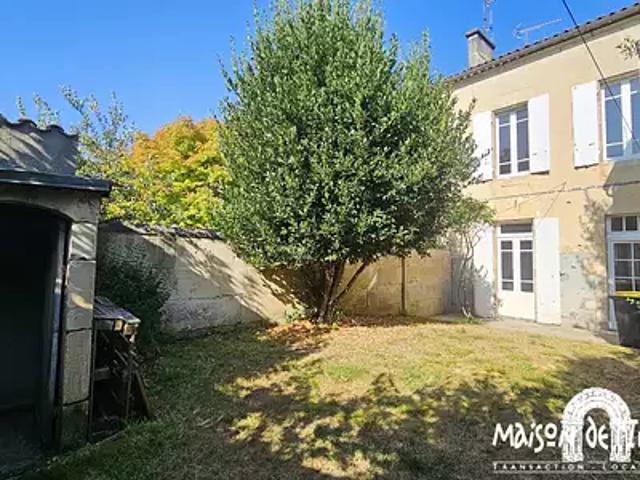 Cognac 16100 Location maison 6 pièces t6