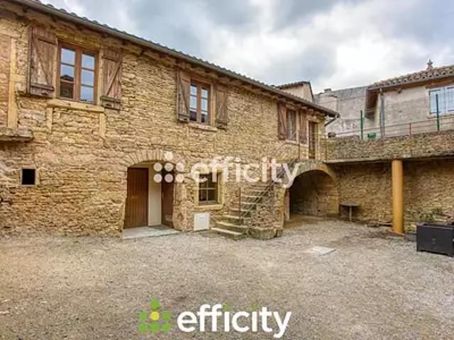 Cogny 69640 Achat / Vente appartement 4 pièces t4 cave