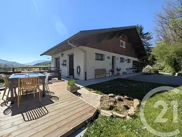 Coise Saint Jean Pied Gauthier 73800 Achat / Vente maison 5 pièces t5